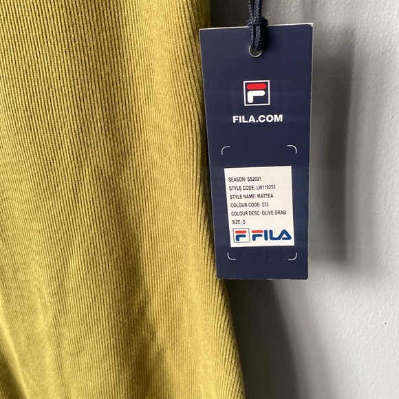 Fila Mattea Dress in Olive - Picture 5 of 6